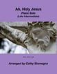 Ah, Holy Jesus (Piano Solo) piano sheet music cover